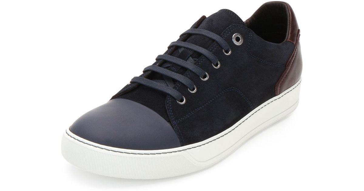 Lanvin Leather Low-top Sneaker With 