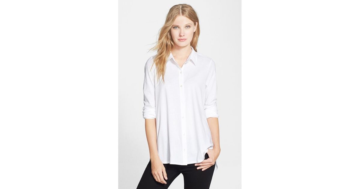 eileen fisher white shirt