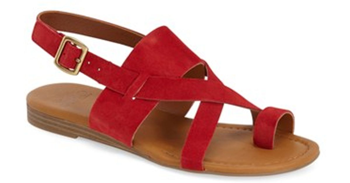 franco sarto red sandals online -