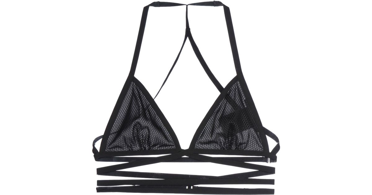 Gucci Synthetic Bra in Black - Lyst