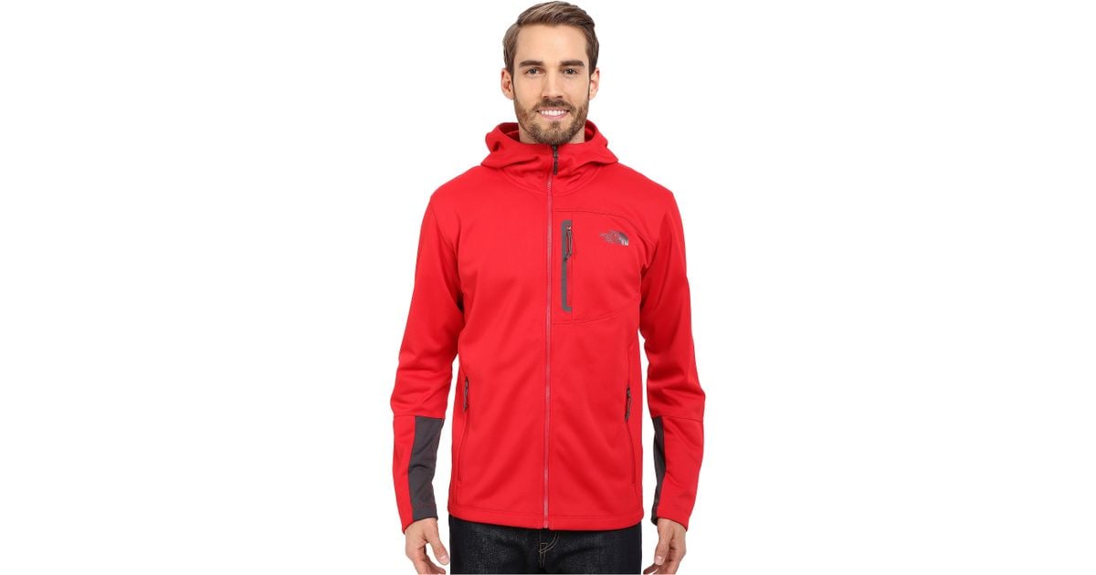 red fleece north face