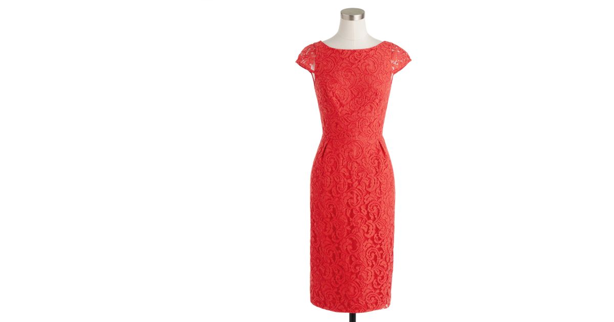 J.Crew Red Evening Dresses
