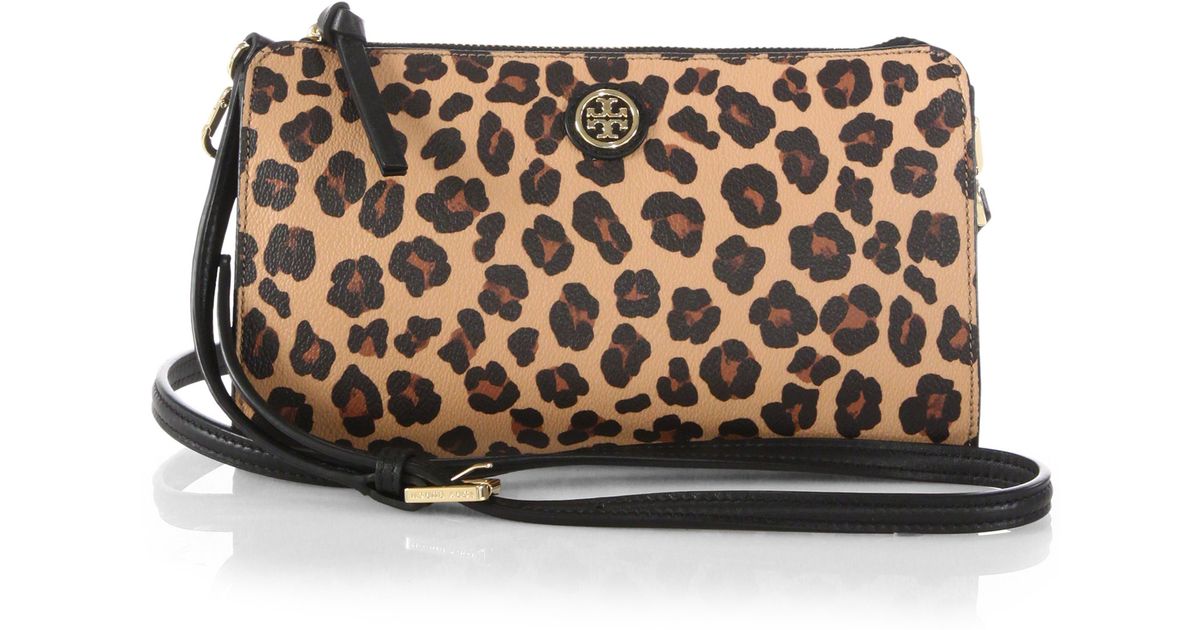Tory Burch Fringed Suede Hobo Shoulder Bag in Leopard (Pink) Lyst