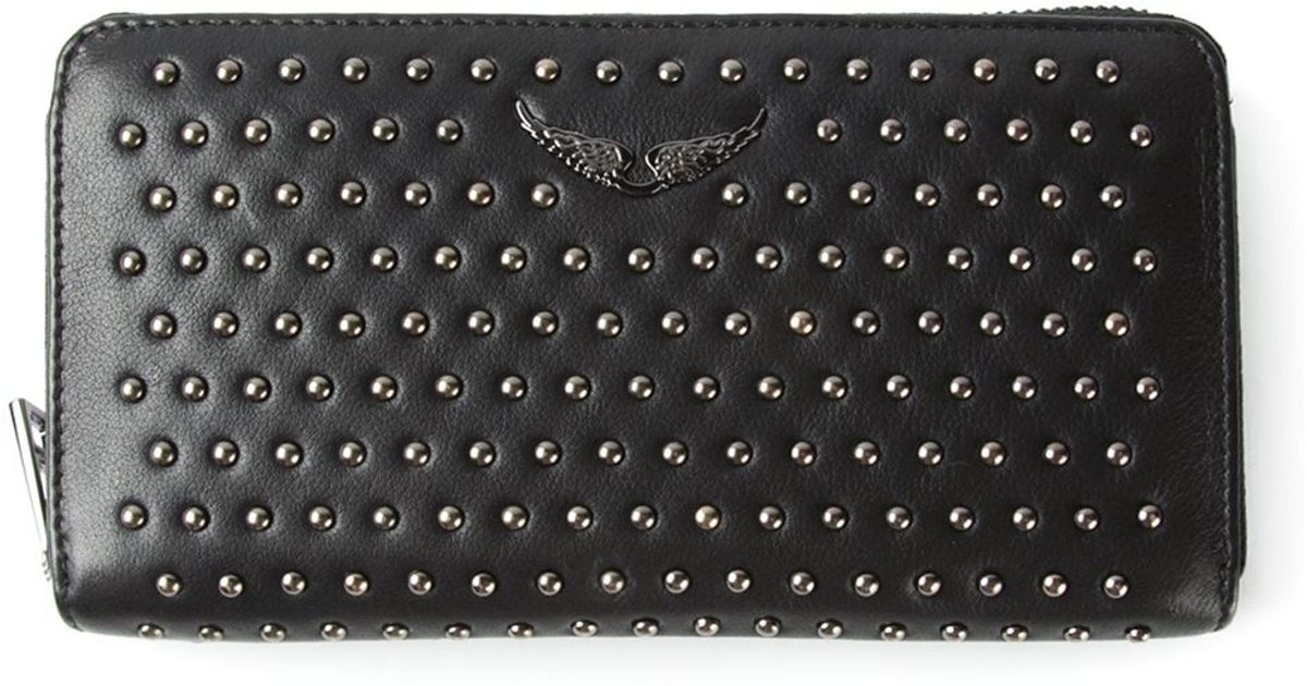 Leather wallet Zadig & Voltaire Black in Leather - 38004921