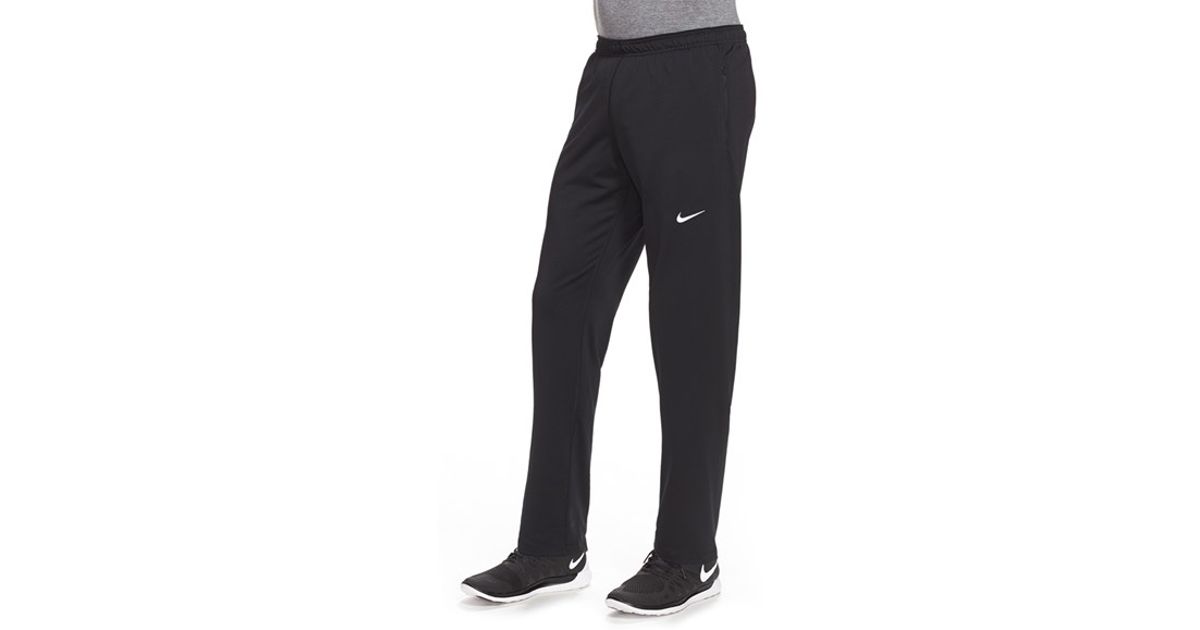 Nike 'y20' Tapered Fit Dri-fit Running Stretch Pants in Purple for Men (ANTHRACITE/ REFLECTIVE