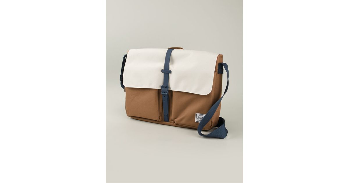 Herschel Supply Co. 'Columbia' Messenger Bag in Brown for Men Lyst UK