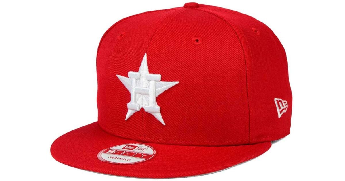 red astros hat