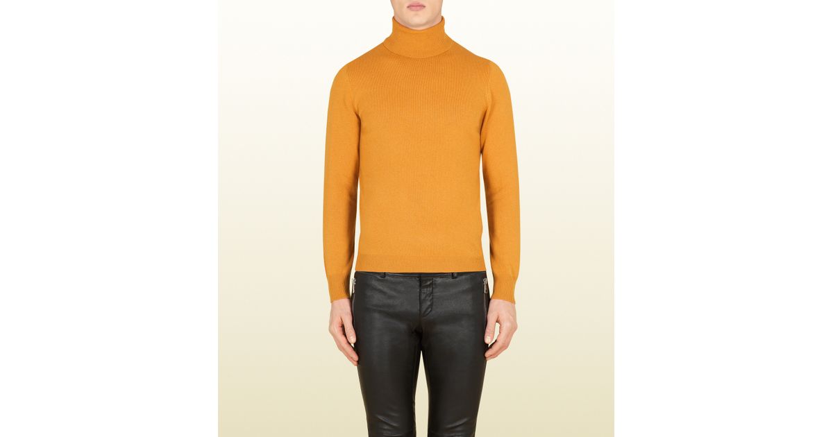 gucci mustard sweater