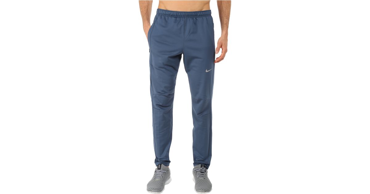 Nike Dri-fitâ¢ Thermal Pants in Blue for Men - Lyst