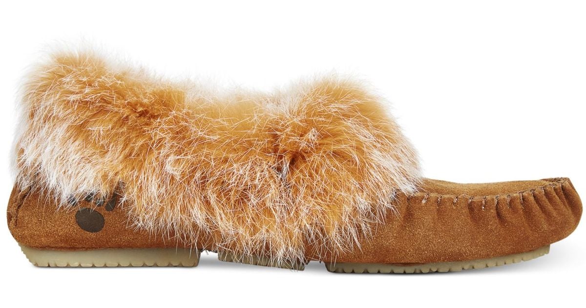 bearpaw fur slides