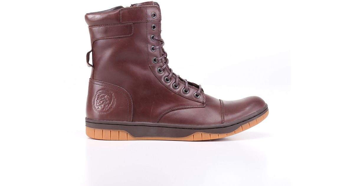 DIESEL Basket Butch Zippy in Brown 