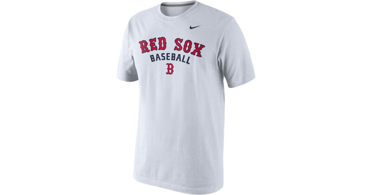 nike red sox shirt