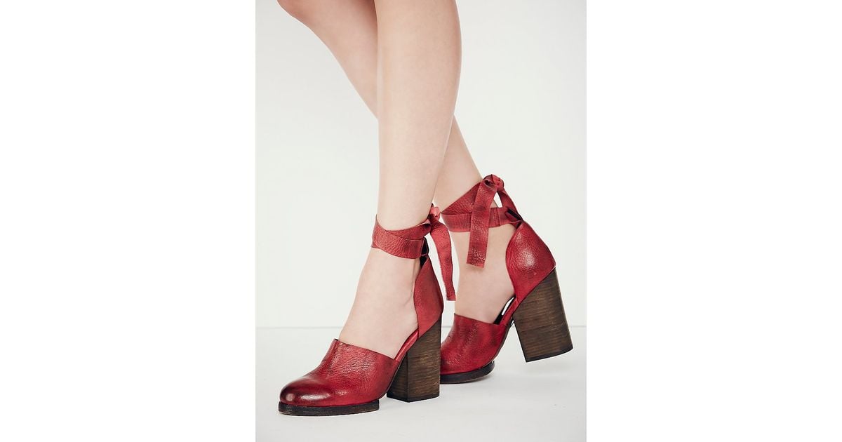 cora wrap heel