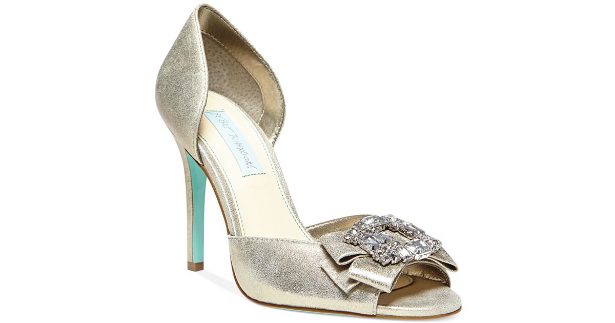 blue by betsey johnson silver