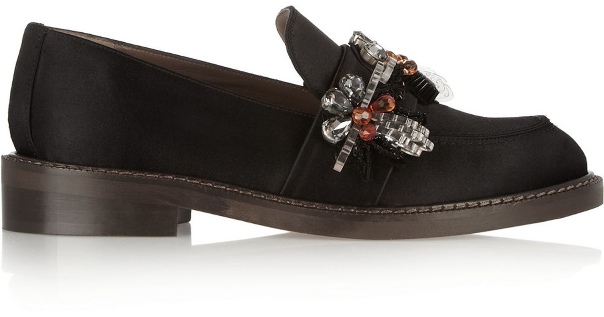marni satin slippers