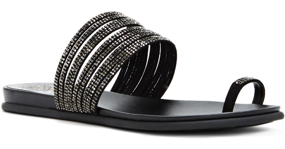 vince camuto toe loop sandals