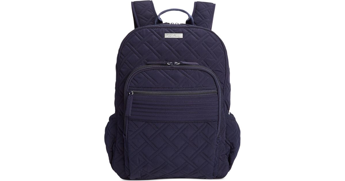 Vera Bradley Cotton Campus Backpack in Blue Lyst