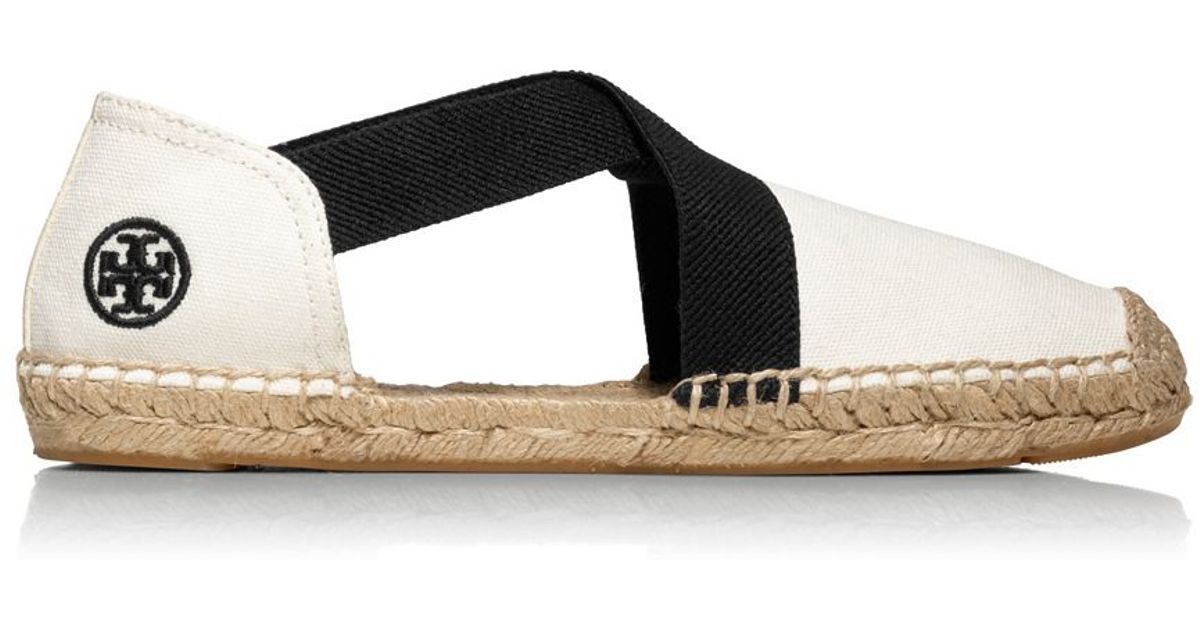 tory burch catalina espadrille black