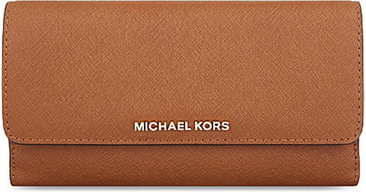 michael kors luggage wallet