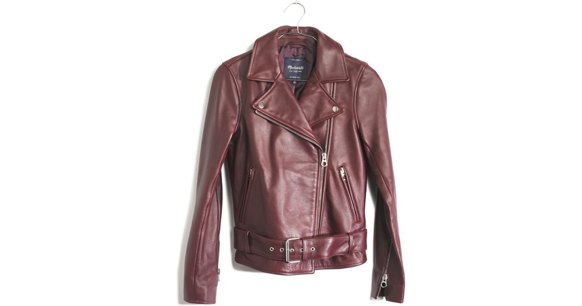 madewell ultimate leather motorcycle jacket