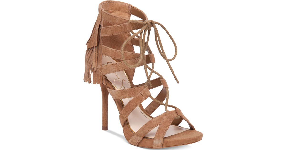 jessica simpson gladiator heels