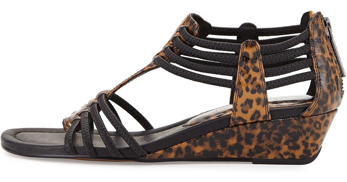 donald pliner leopard sandals