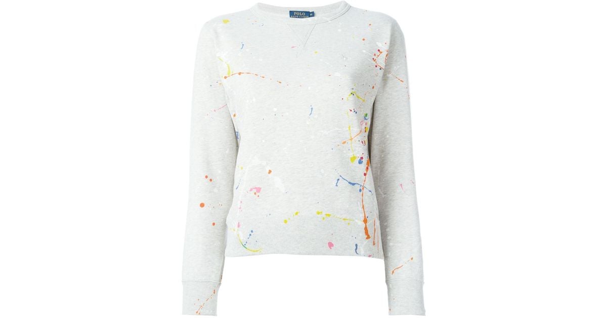 paint splatter ralph lauren