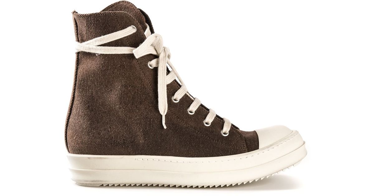 Rick Owens DRKSHDW 'Ramones' High Top 