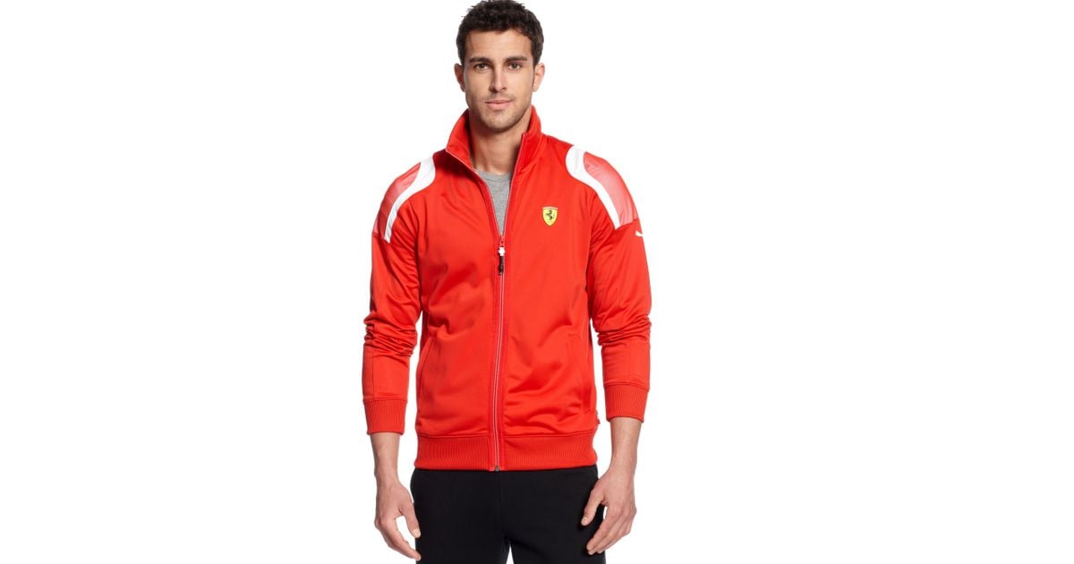 red puma ferrari jacket