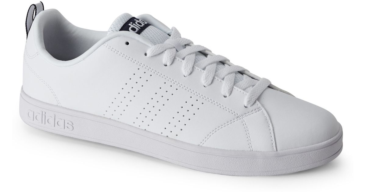 adidas Leather White Neo Advantage Clean Sneakers Lyst