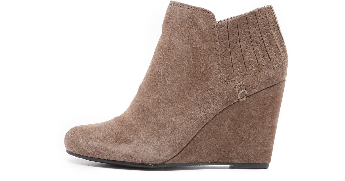 dolce vita wedge booties