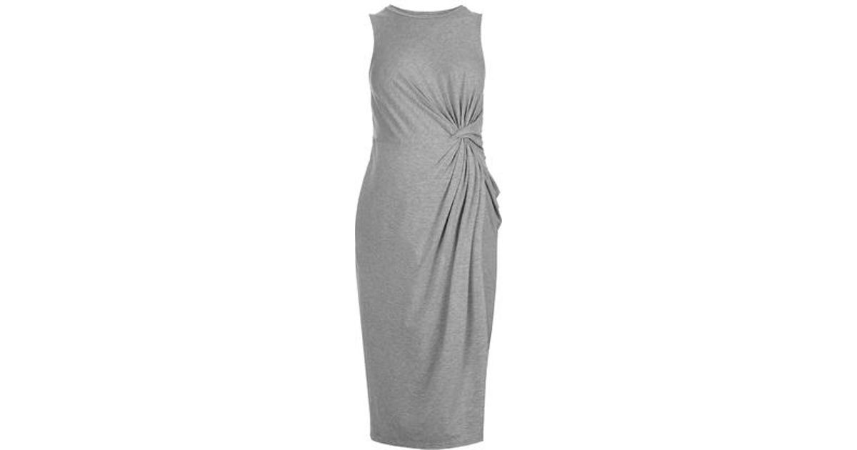 topshop knot dress