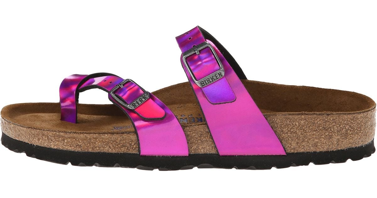 pink birkenstocks mayari