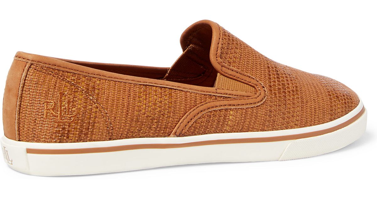 ralph lauren janis slip on