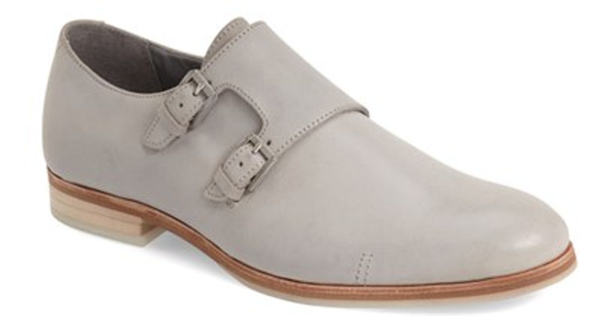 calvin klein monk strap shoes