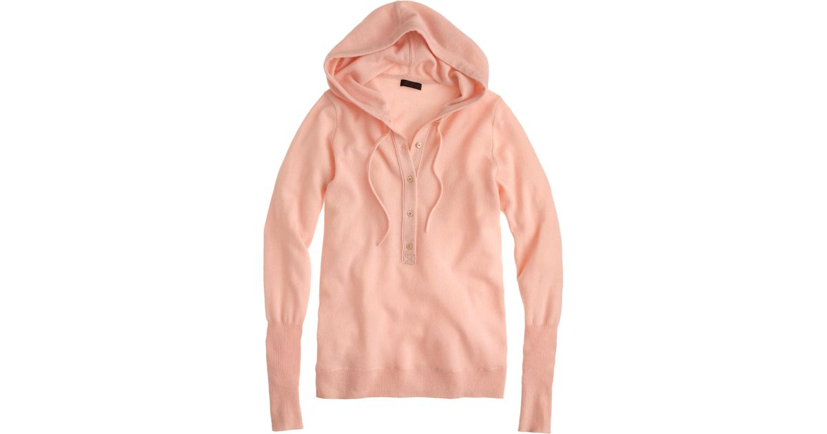 J.Crew Italian Cashmere Getaway Hoodie 