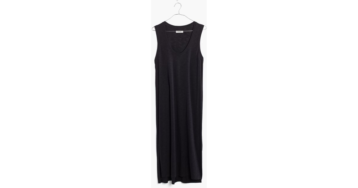 Madewell Cotton Jersey Tank Dress in 
