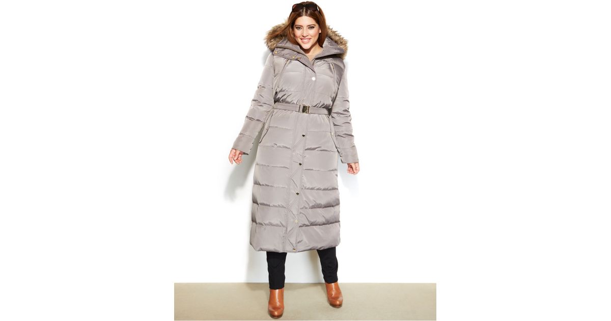 michael kors winter coat plus size
