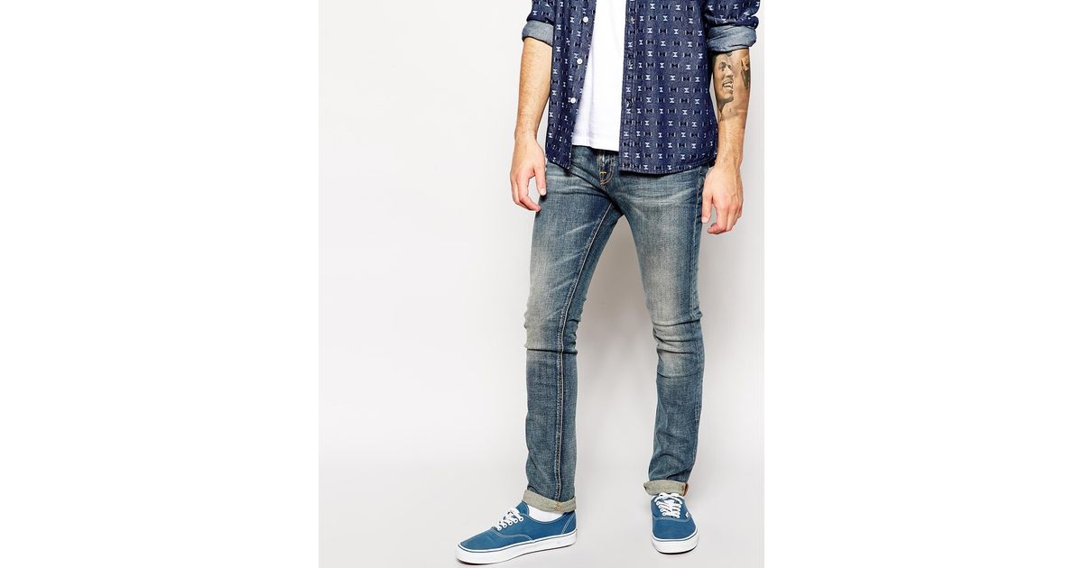 skinny lin misty blue