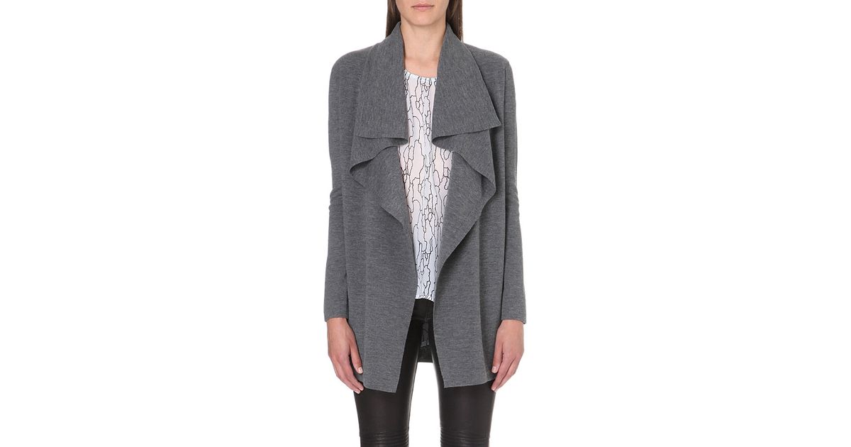 theory waterfall cardigan