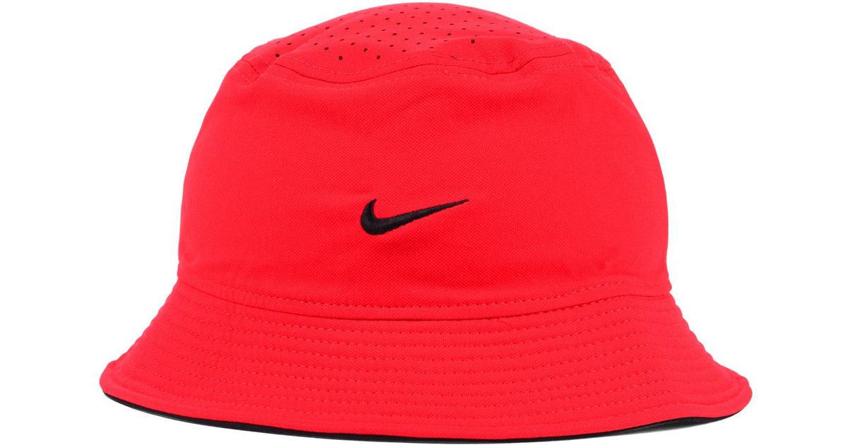 Nike Georgia Bulldogs Vapor Bucket Hat in Red for Men | Lyst