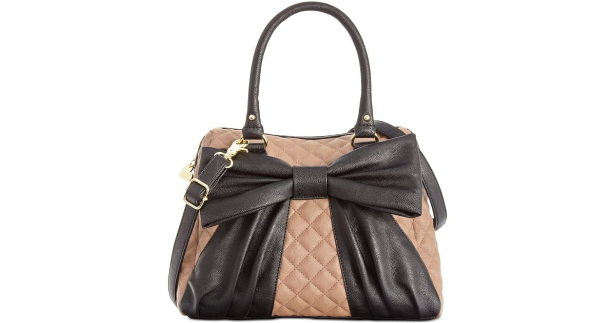 betsey johnson dome satchel