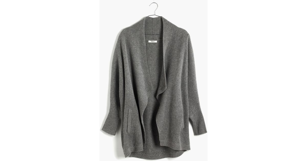 madewell sculptor cardigan