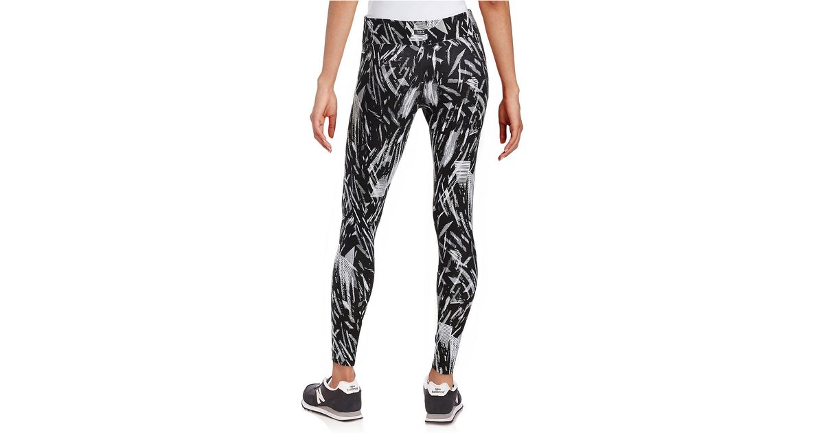 Marc new york Patterned Knit Leggings in White Lyst