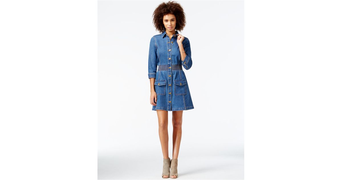 rachel roy denim dress