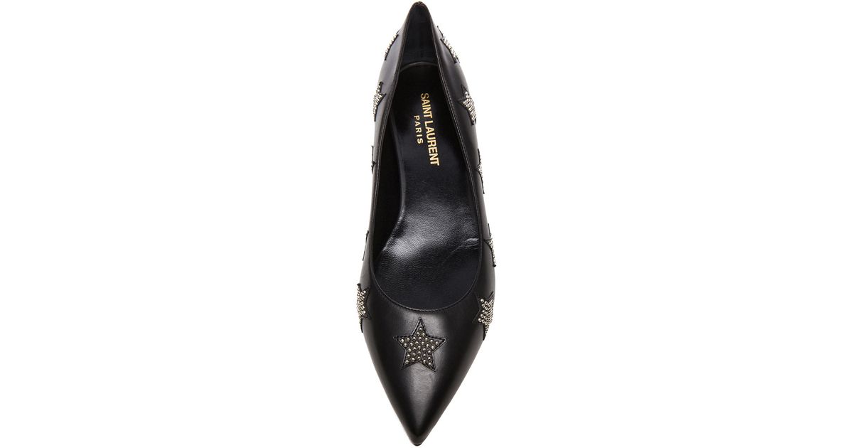 studded ballerina flats
