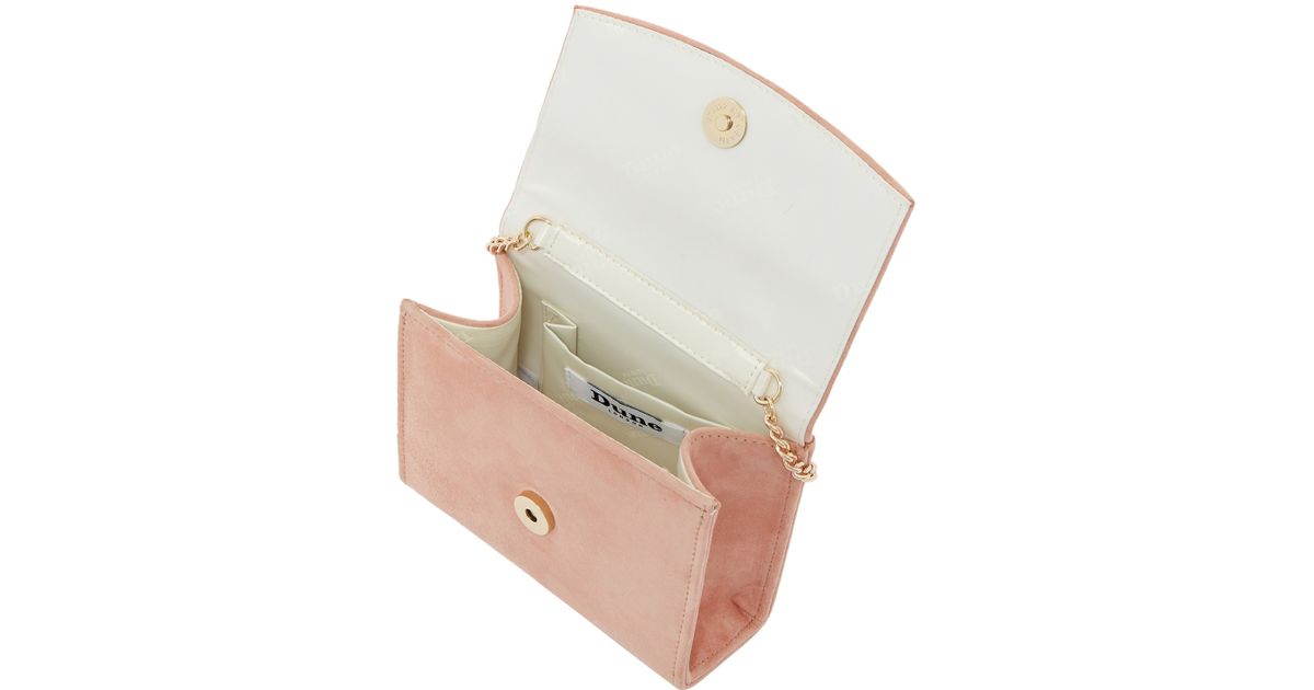 Dune Bernadette Bejewelled Clutch Bag in Blush (Pink) Lyst