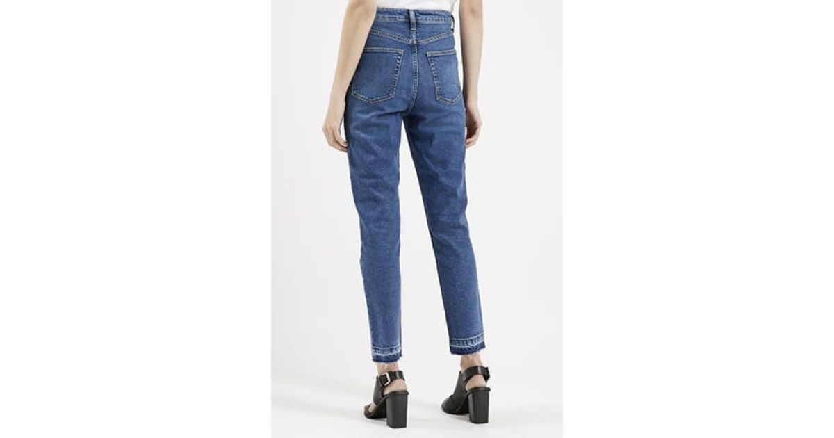 undone hem black joni jeans