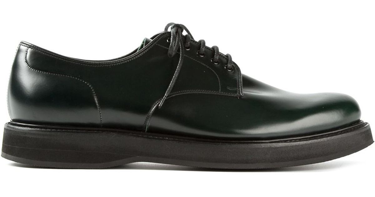 Church's Leyton Derby Shoes in Green for Men | Lyst Church's Leyton Derby Shoes in Green for Men | Lyst