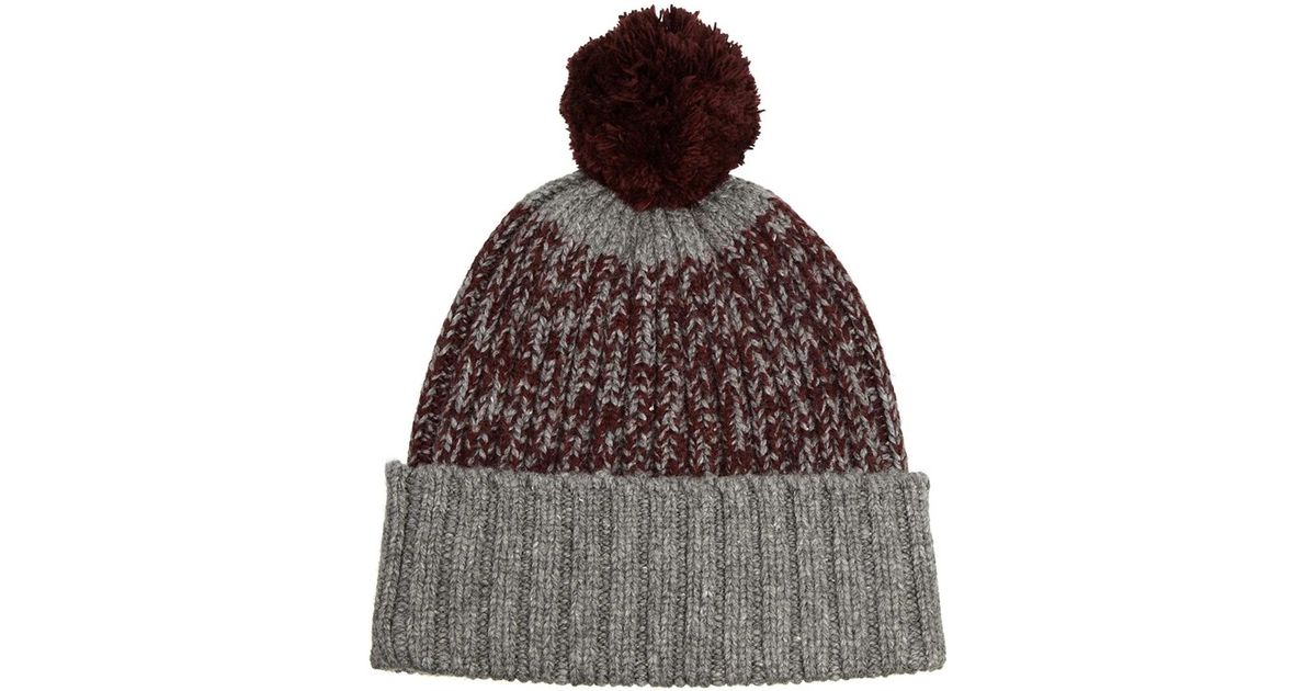 fred perry bobble hat